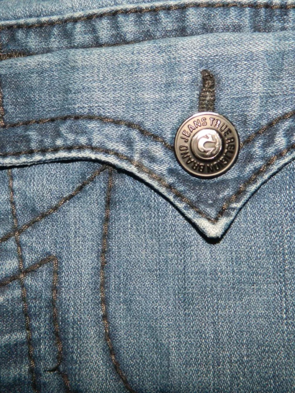 True Religion Ricky Big T Jeans Mens Size 33 (LL-3)
